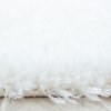 Chlupatý kusový koberec Brilliant Shaggy 4200 Snow | Bílá