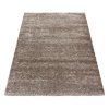 Chlupatý kusový koberec Brilliant Shaggy 4200 Taupe | Hnědá