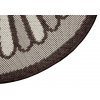 Protiskluzová rohožka Weave 105252 Taupe Brown Cream | Hnědá