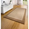 Moderní kusový koberec Basic 102498 | Béžová