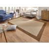 Moderní kusový koberec Natural 102720 Braun | Hnědá