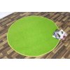 Jednobarevní kusový koberec Nasty 101149 Grün kruh | Zelená