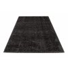 Chlupatý kusový koberec Emilia 250 graphite | Černá