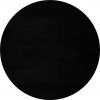 Moderní kusový koberec Cha Cha 535 black kruh | Černá