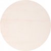 Moderní kusový koberec Cha Cha 535 cream kruh | Bílá