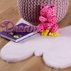 Chlupatý kusový koberec Luna 855 powder pink | Růžová