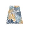 Kusový koberec Cooper Sisal Palm leaves 22258 ecru/navy – na ven i na doma
