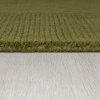 Kusový ručně tkaný koberec Tuscany Textured Wool Border Green