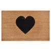 Rohožka srdce kokos 105672 - na ven i na doma (Typ 45x75)