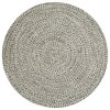 Kusový koberec Braided 105552 Melange kruh – na ven i na doma (Typ 150x150 (průměr) kruh)