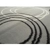 Kusový koberec Circles grey (Typ 160x230)