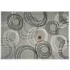 Kusový koberec Circles grey (Typ 160x230)
