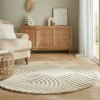 Kusový koberec Solace Zen Garden Natural kruh (Typ 160x160 (průměr) kruh)