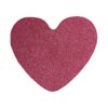 Kusový koberec Eton růžový srdce (Typ 100x120 srdce)