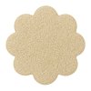 Kusový koberec Color shaggy béžový kytka (Typ 120x120 kytka)