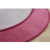 Kusový koberec Eton růžový ovál (Typ 57x120)