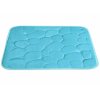 Protiskluzová koupelnová předložka 3D 0133 tyrkys (Typ 50x80)