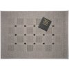 Kusový koberec FLOORLUX Silver/Black 20079 – na ven i na doma (Typ 80x150)