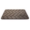 Protiskluzová koupelnová předložka 3D 7288 coffee (Typ 50x80)