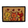 Rohožka Kokos Tři kočky - na ven i na doma (Typ 40x60)