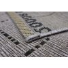 Kusový koberec FLOORLUX Silver/Black 20008 – na ven i na doma (Typ 80x150)