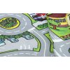 Protiskluzový kusový koberec Silnice (Typ 110x160)