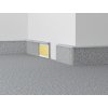 Kobercová (soklová) lišta TL55 138 světle šedá 250 cm (Ostatní Lišta 2500x55x10 mm)