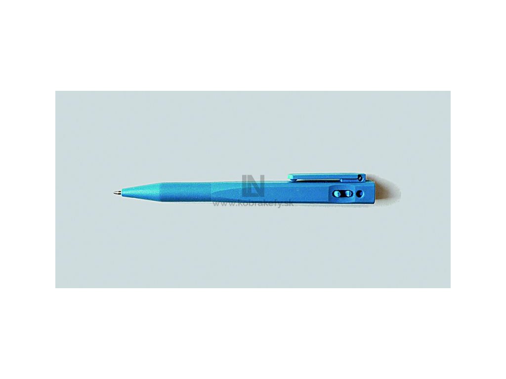 DET-1031 Detekovateľné jednodielne pero zapínateľné so sponou - hranaté