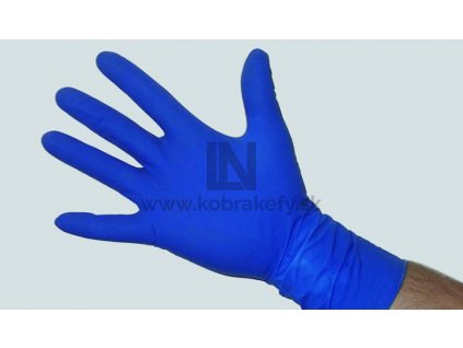 Latexove rukavice hrube modre kobrakefy 2