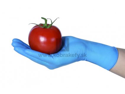 Nitrilova rukavica hruba modra kobrakefy
