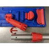 1159 Násada hliníková ergonomická na držiak mopu MASTERFIX Plast / PP + Hliník 1500 x Ø 32 mm
