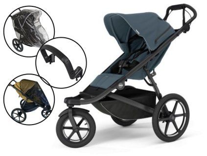 Urban Glide 3 SET UNI modrý