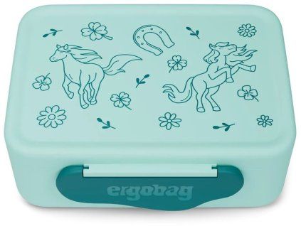 Ergobag Plastic Lunchbox - Horse