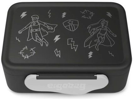 Ergobag Plastic Lunchbox - Superhero
