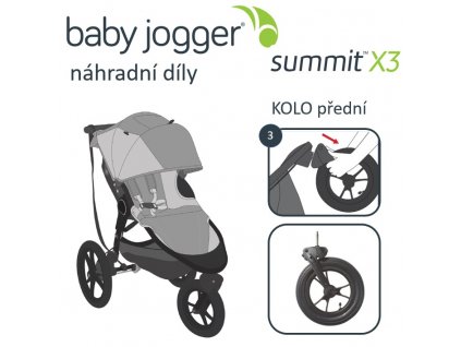 BabyJogger KOLO přední SUMMIT X3 2023