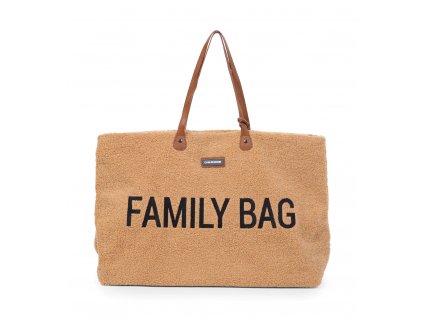 Childhome Cestovní taška Family Bag Teddy Beige