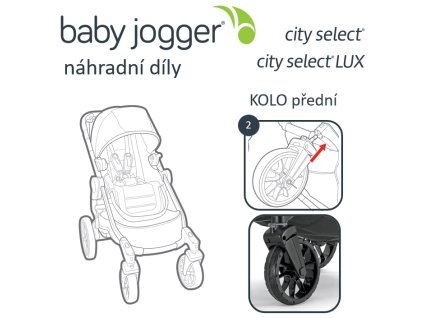BabyJogger KOLO přední CITY SELECT LUX (i SELECT)