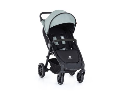 PETITE&MARS Kočárek Street+ RWS Black 2022, Iron Green + clona zdarma