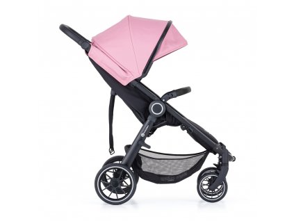 PETITE&MARS Kočárek Street+ RWS Black 2022, Rose Pink