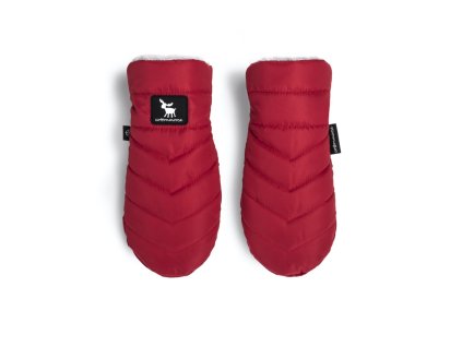 Cottonmoose rukavice na kočárek CLASSIC YUKON 2022, Red, červený