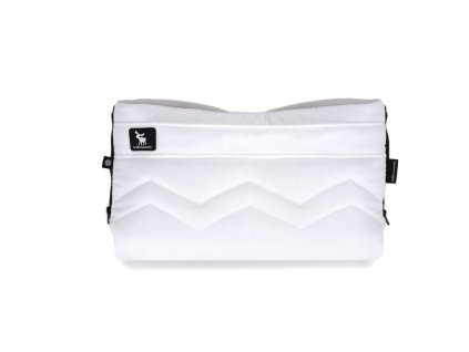 Cottonmoose rukávník na kočárek CLASSIC YUKON 2022, White, bílý