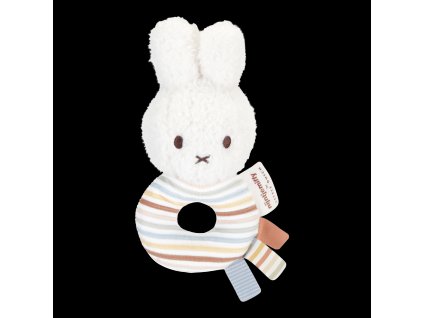 Chrastítko králíček Miffy Vintage Proužky