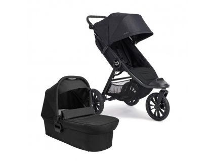 BabyJogger Kombinovaný kočárek CITY ELITE 2 s korbou, OPULENT BLACK