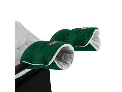 PETITE&MARS Rukávník / rukavice Jasie na kočárek Juicy Green