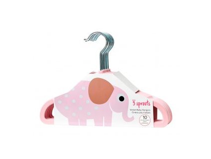 3 SPROUTS Ramínka 10 ks Elephant Pink