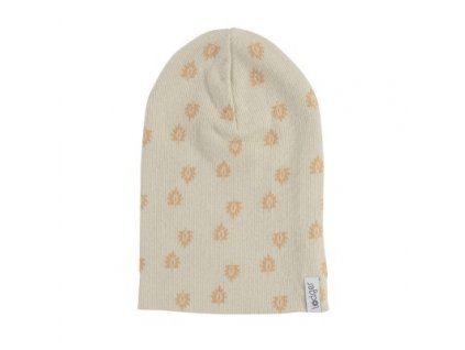 LODGER Beanie Print Rib, Birch