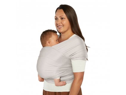 Šátek Mesh Baby Wrap - Soft Grey