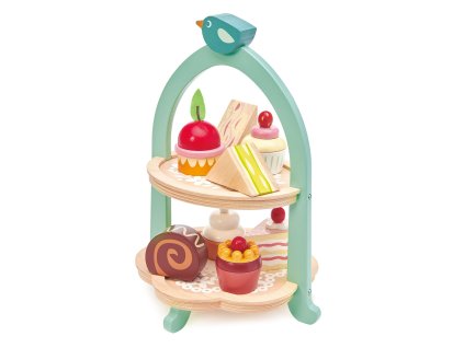 TL8242 birdie afternoon tea stand 1