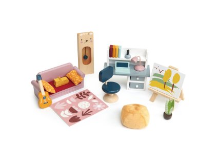 TL8159 dolls house study furniture 1