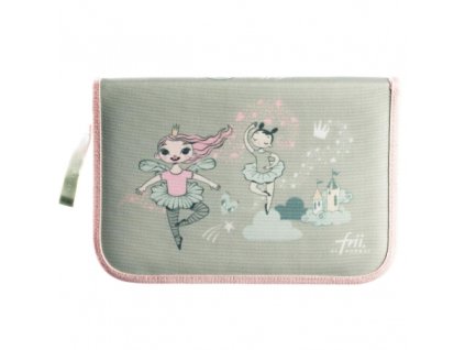 skolni penal frii of norway ballerina green pink